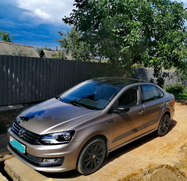 Volkswagen Polo Sedan I · Рестайлинг, 2018 г.