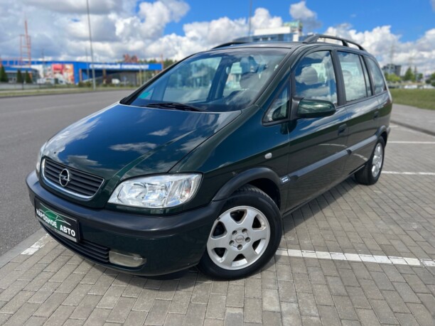 Opel Zafira A, 7 мест, 2000 г.