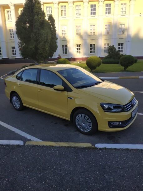 Volkswagen Polo Sedan I · Рестайлинг, 2017 г.