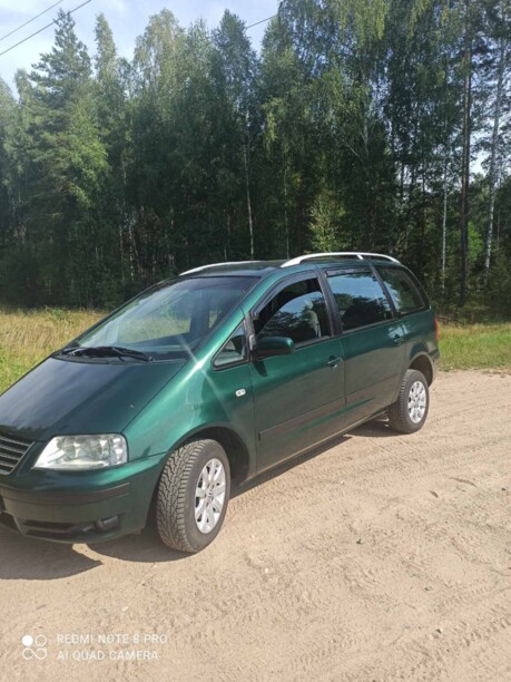 Volkswagen Sharan I · Рестайлинг, 2000 г.