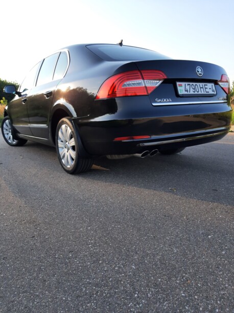 Skoda Superb II · Рестайлинг, 2013 г.