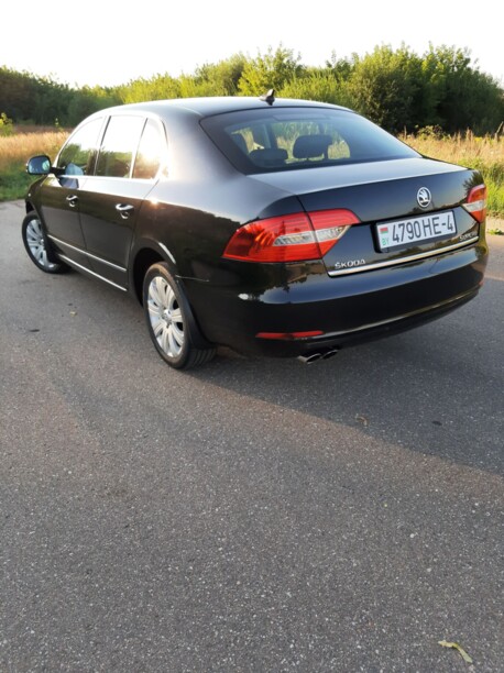 Skoda Superb II · Рестайлинг, 2013 г.