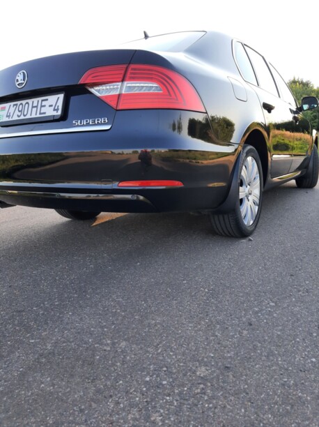 Skoda Superb II · Рестайлинг, 2013 г.