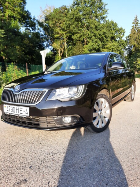 Skoda Superb II · Рестайлинг, 2013 г.