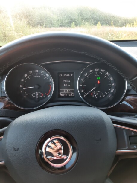 Skoda Superb II · Рестайлинг, 2013 г.