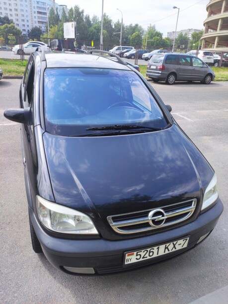 Opel Zafira A · Рестайлинг, 7 мест, 2002 г.