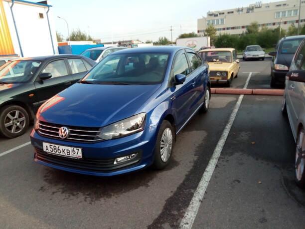 Volkswagen Polo Sedan I · Рестайлинг, 2018 г.