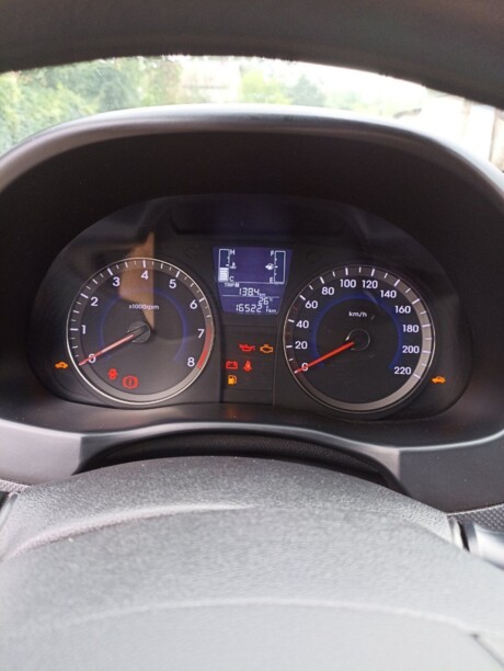 Hyundai Solaris I · Рестайлинг, 2014 г.