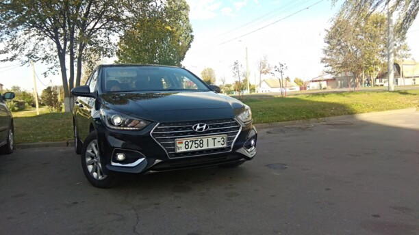Hyundai Accent V, 2018 г.