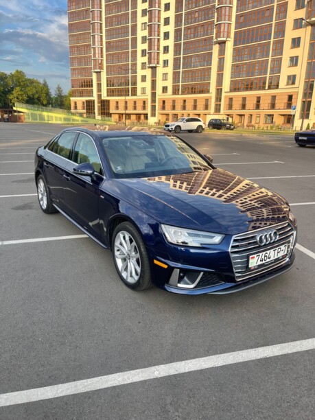 Audi A4 B9, 2019 г.