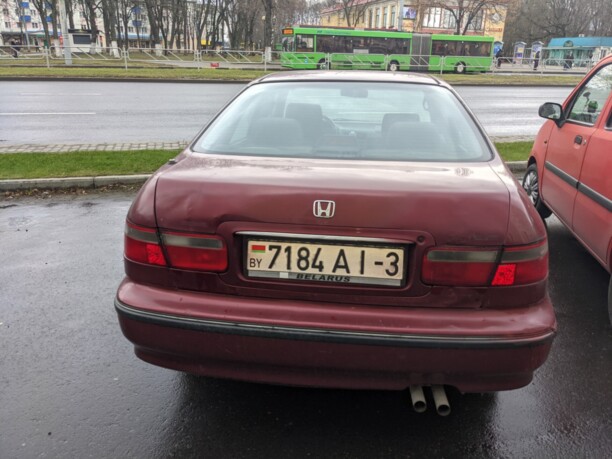 Honda Accord V · Рестайлинг, 1997 г.