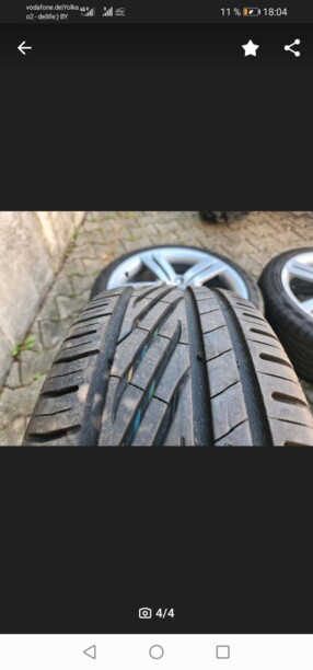 VW 7.5x18 5x112 4 шт.