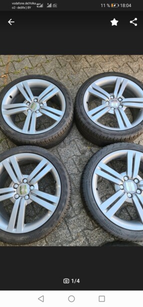 VW 7.5x18 5x112 4 шт.