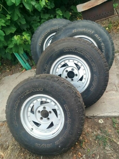 wrangler goodyear 6.5x15 5x114.3 4 шт.