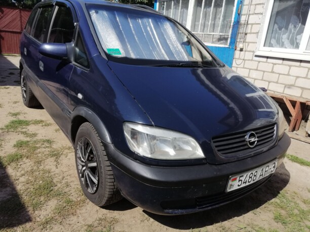 Opel Zafira A, 7 мест, 2000 г.