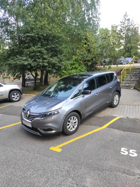 Renault Espace V, 7 мест, 2017 г.