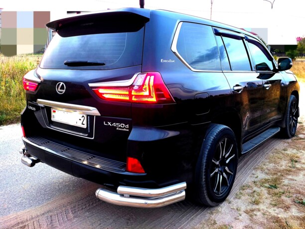 Lexus LX III · 2-й рестайлинг, 2016 г.