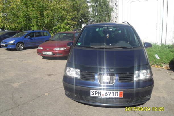 SEAT Alhambra I · Рестайлинг, 7 мест, 2010 г.