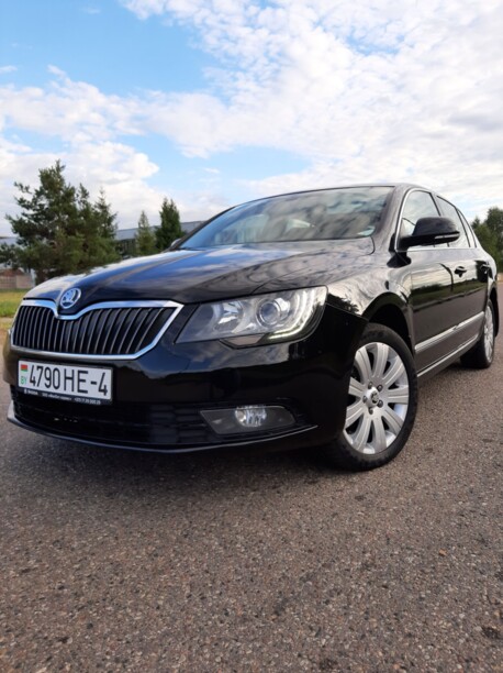 Skoda Superb II · Рестайлинг, 2013 г.