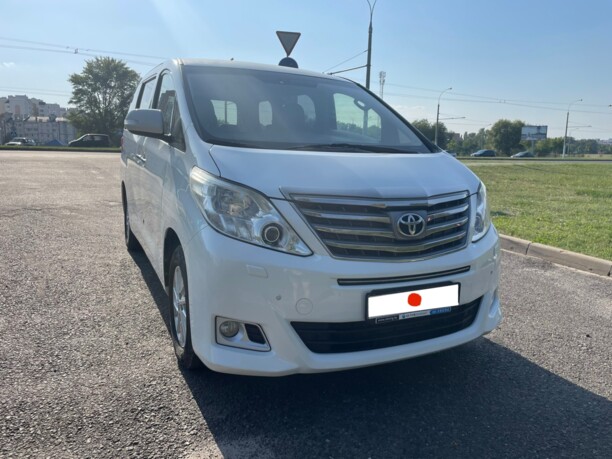 Toyota Alphard II · Рестайлинг, 2012 г.