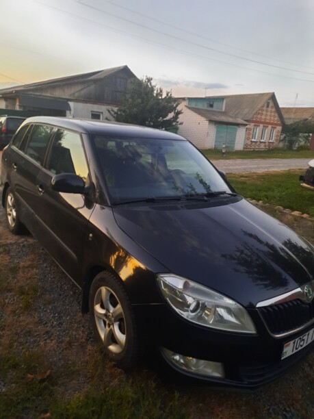 Skoda Fabia 5J · Рестайлинг, 2010 г.