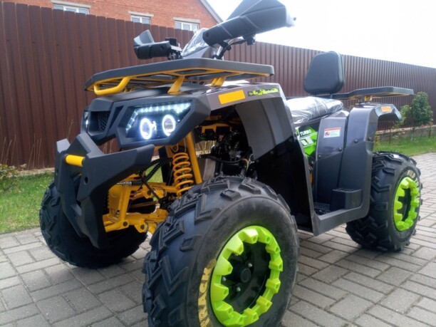 Motoland Wild Trak GREY-GREEN LUX 200, 2022 г.