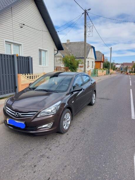 Hyundai Solaris I · Рестайлинг, 2015 г.