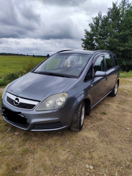 Opel Zafira B, 7 мест, 2007 г.