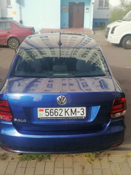 Volkswagen Polo Sedan I · Рестайлинг, 2019 г.