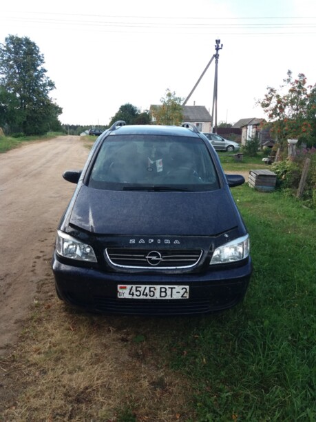 Opel Zafira A, 7 мест, 2000 г.
