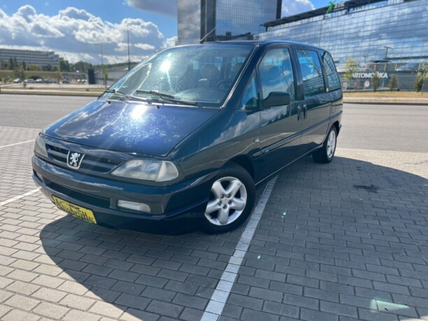 Peugeot 806 221 · Рестайлинг, 7 мест, 1999 г.