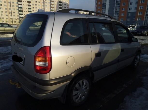 Opel Zafira A, 7 мест, 1999 г.