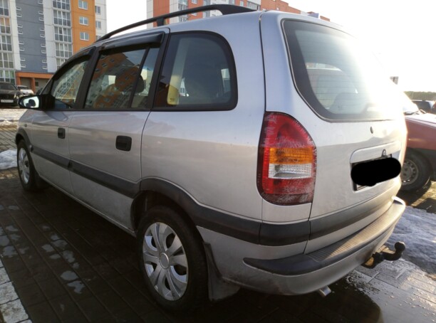 Opel Zafira A, 7 мест, 1999 г.