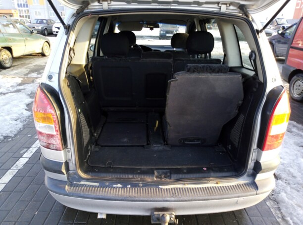Opel Zafira A, 7 мест, 1999 г.
