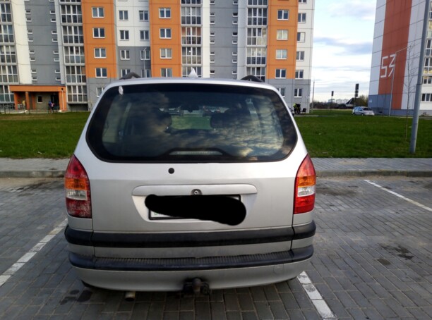 Opel Zafira A, 7 мест, 1999 г.