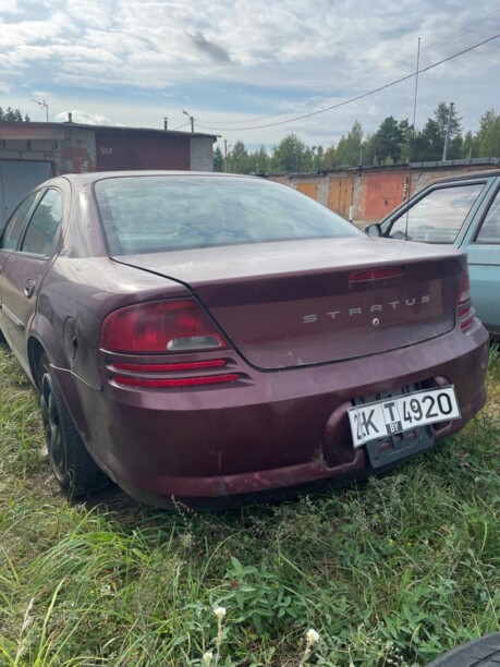 Dodge Stratus II, 2002 г.