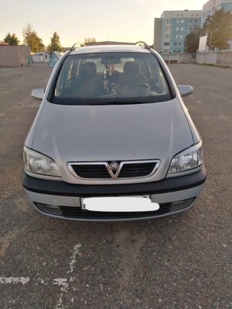 Opel Zafira A, 7 мест, 2001 г.