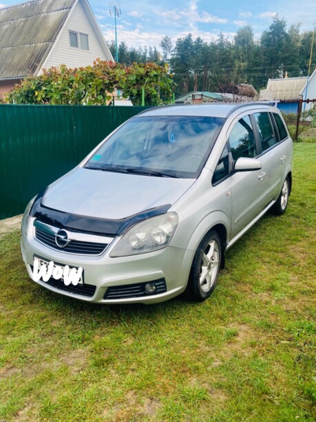 Opel Zafira B, 7 мест, 2007 г.
