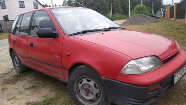 Suzuki Swift II · Рестайлинг, 1995 г.
