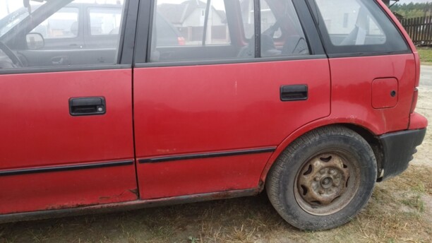 Suzuki Swift II · Рестайлинг, 1995 г.