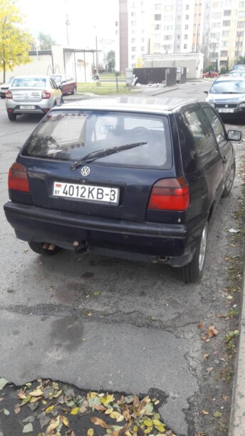 Volkswagen Golf III, 1995 г.