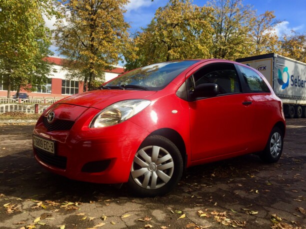 Toyota Yaris II (XP9) · Рестайлинг, 2010 г.