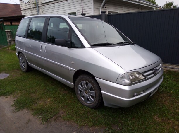 Peugeot 806 221 · Рестайлинг, 2000 г.