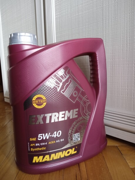 Масло моторное синтетическое 5w40 mannol