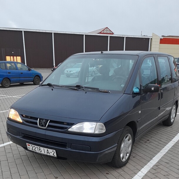 Peugeot 806 221 · Рестайлинг, 7 мест, 1999 г.