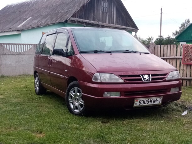 Peugeot 806 221 · Рестайлинг, 7 мест, 1999 г.