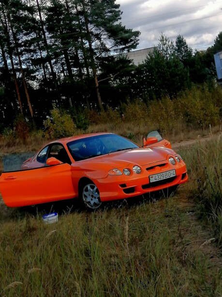 Hyundai Tiburon RD · Рестайлинг, 2001 г.