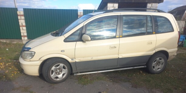 Opel Zafira A, 7 мест, 2002 г.