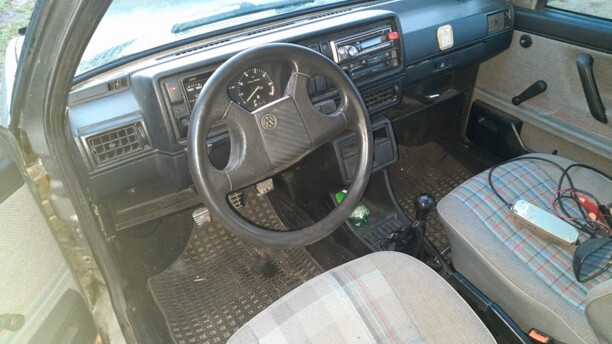Volkswagen Golf II, 1989 г.