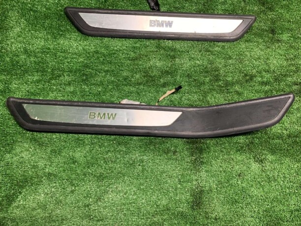 Накладка на порог левая для BMW 7 серия F02 (Long) 2008 - 2015